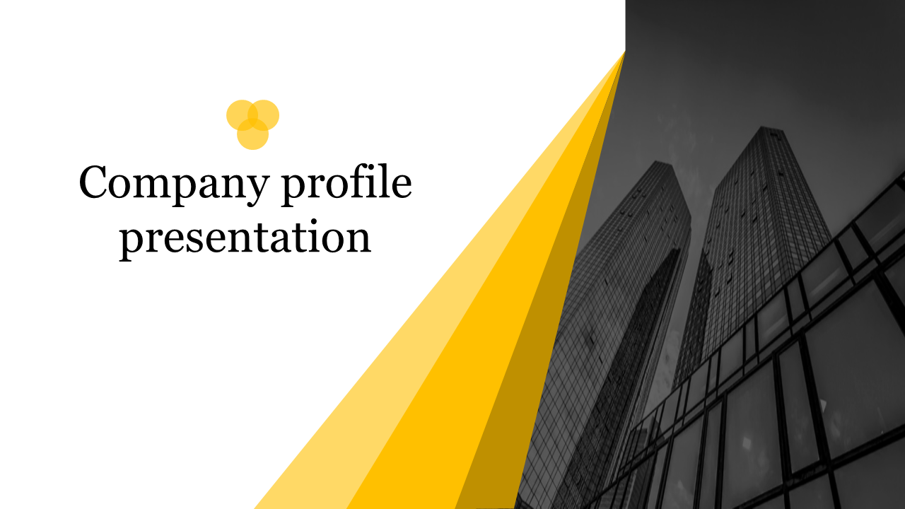Our Predesigned Company Profile Presentation Template